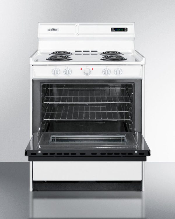 Summit 30" Wide Electric Coil Top Range - WEM230DK - Image 3