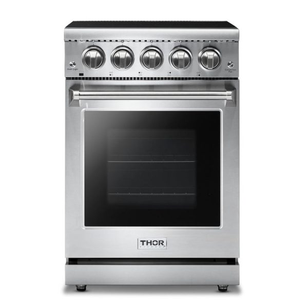Thor Kitchen 24 in. Professional Electric Range in Stainless Steel - HRE2401