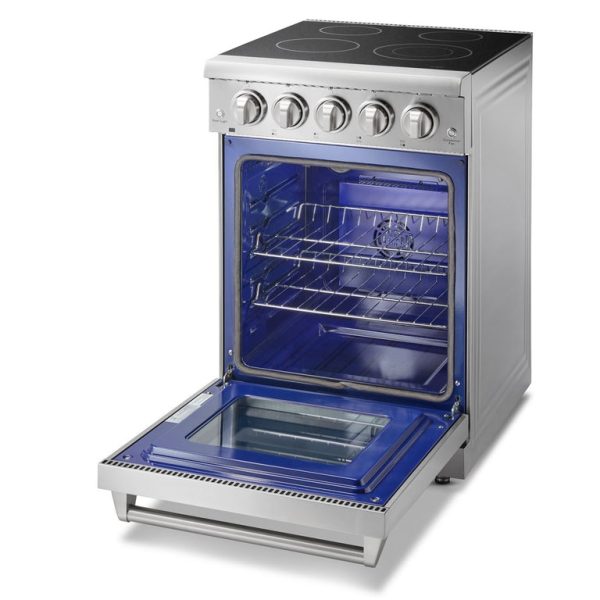 Thor Kitchen 24 in. Professional Electric Range in Stainless Steel - HRE2401 - Image 3