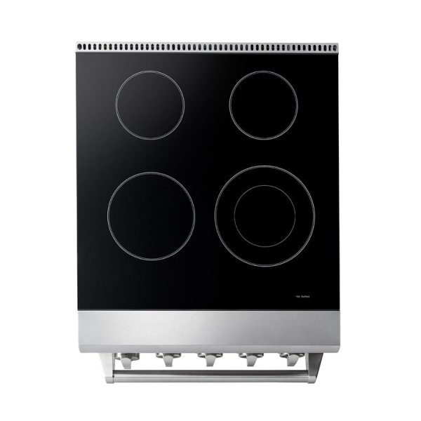 Thor Kitchen 24 in. Professional Electric Range in Stainless Steel - HRE2401 - Image 4