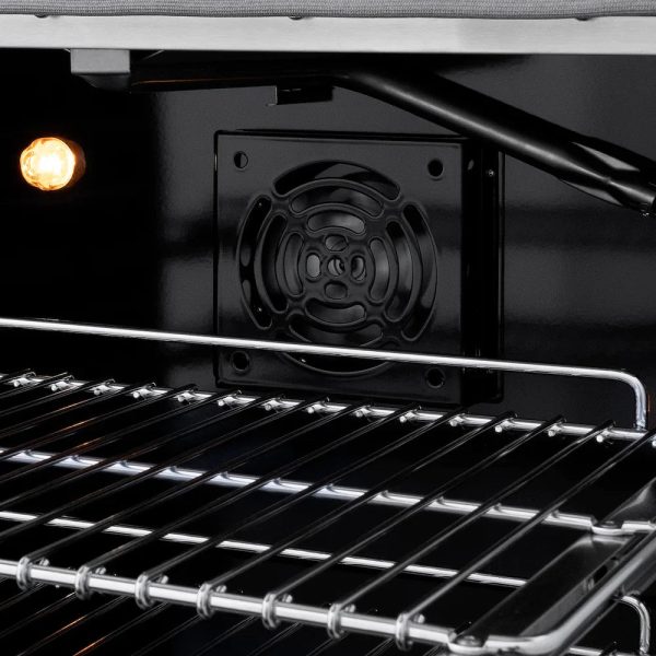 ZLINE 48 in. 6.7 cu. ft. 8 Burner Double Oven Gas Range in Stainless Steel - SGR48 - Image 9