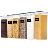 Vtopmart Airtight Food Storage Containers with Lids, 6PCS Plastic Spaghetti Container, 2.8L