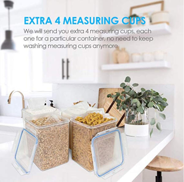 Vtopmart Extra Large Food Storage Containers 5.2L / 176oz,  4 Pieces - Image 6
